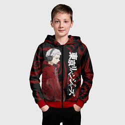 Толстовка на молнии детская ТАКАШИ МИЦУЯ ТОСВА, цвет: 3D-красный — фото 2
