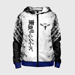 Детская толстовка на молнии Токийские мстители Tokyo Revengers logo