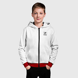 Толстовка на молнии детская CS:GO - Defuse Angel Graffiti, цвет: 3D-красный — фото 2