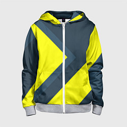 Детская толстовка на молнии Геометрическая Стрелка