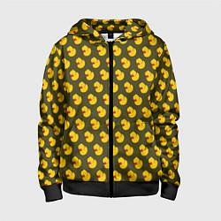 Детская толстовка на молнии Ути Коричнево-зелёный