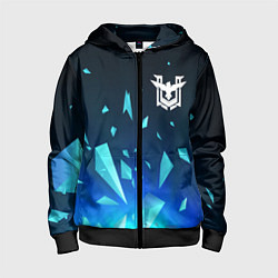 Детская толстовка на молнии Free Fire взрыв частиц