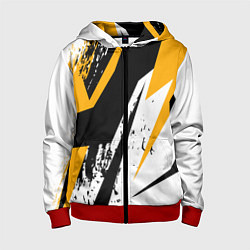 Детская толстовка на молнии Гоночная абстракция