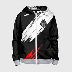 Детская толстовка на молнии G2 форма