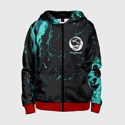 Детская толстовка на молнии Beastcoast абстракт