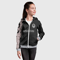 Толстовка на молнии детская Gaimin Gladiators Splash, цвет: 3D-меланж — фото 2