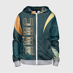 Детская толстовка на молнии СССР Космос