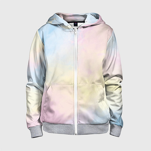 Детская толстовка на молнии Tie dye из сериала убийства в одном здании / 3D-Меланж – фото 1