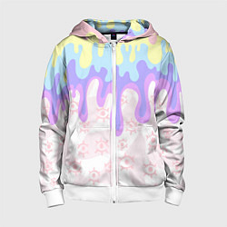 Детская толстовка на молнии Млечный взгляд