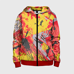Детская толстовка на молнии Abstractionism pattern