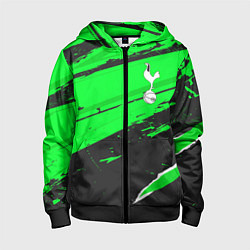 Детская толстовка на молнии Tottenham sport green