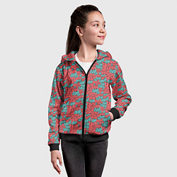 Толстовка на молнии детская И да и нет, цвет: 3D-черный — фото 2