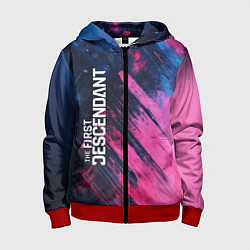 Детская толстовка на молнии The First Descendant - Texture