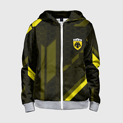 Детская толстовка на молнии AEK fc geometry