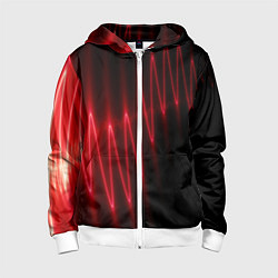 Детская толстовка на молнии Оптическая молния