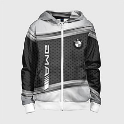 Детская толстовка на молнии BMW car motors metal