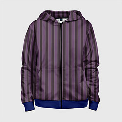 Толстовка на молнии детская Узор как у Джинкс из Аркейн, цвет: 3D-синий