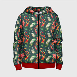 Детская толстовка на молнии Сладости и лакомства