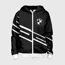 Детская толстовка на молнии BMW geometry line