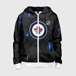 Детская толстовка на молнии Виннипег Джетс - НХЛ хоккей