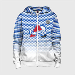 Детская толстовка на молнии Колорадо Эвеланш - геометрический градиент