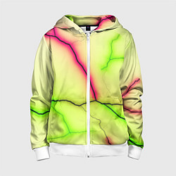 Детская толстовка на молнии Multicolored lightning