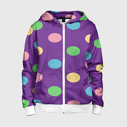 Детская толстовка на молнии Radius color