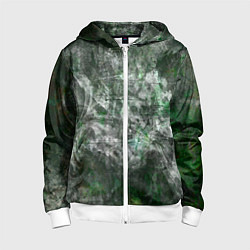 Детская толстовка на молнии Абстракция - acid boom