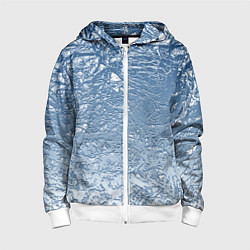 Детская толстовка на молнии Налипший снег