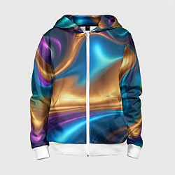 Детская толстовка на молнии Сплавы разноцветные