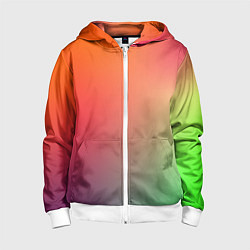 Детская толстовка на молнии Color multicolored