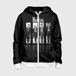 Толстовка на молнии детская The Beatles: Man's, цвет: 3D-белый