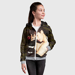 Толстовка на молнии детская Lee Jong Hyun, цвет: 3D-меланж — фото 2