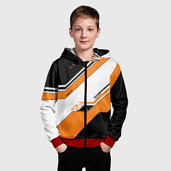 Толстовка на молнии детская CS:GO Asiimov, цвет: 3D-красный — фото 2