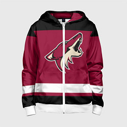 Детская толстовка на молнии Arizona Coyotes