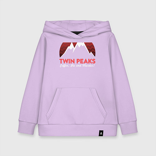 Детская толстовка-худи Twin Peaks: Pie & Murder / Лаванда – фото 1