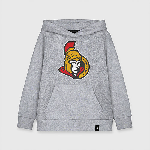 Детская толстовка-худи Ottawa Senators / Меланж – фото 1