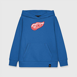 Толстовка детская хлопковая Detroit Red Wings, цвет: синий