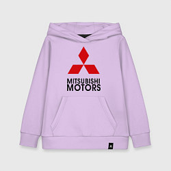 Толстовка детская хлопковая Mitsubishi, цвет: лаванда