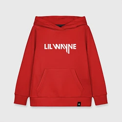 Толстовка детская хлопковая Lil Wayne, цвет: красный
