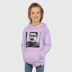 Толстовка детская хлопковая Stalin: Style in, цвет: лаванда — фото 2