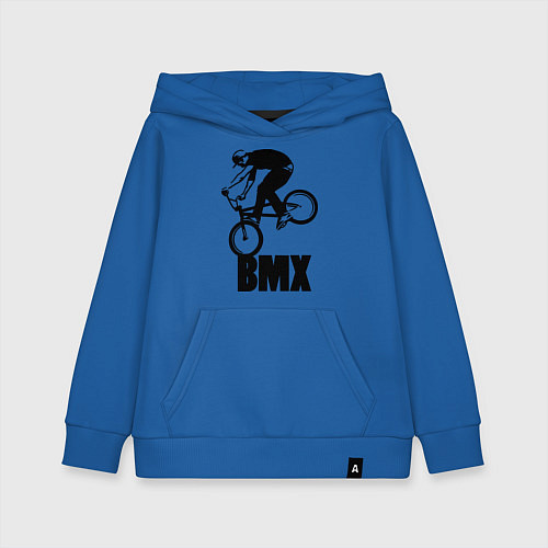 Детская толстовка-худи BMX 3 / Синий – фото 1