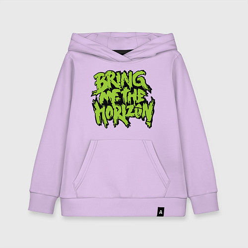 Детская толстовка-худи Bring me the horizon / Лаванда – фото 1