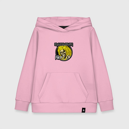 Детская толстовка-худи Iron Maiden Killers / Светло-розовый – фото 1