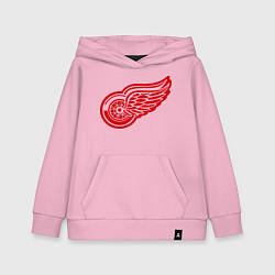 Толстовка детская хлопковая Detroit Red Wings: Pavel Datsyuk, цвет: светло-розовый