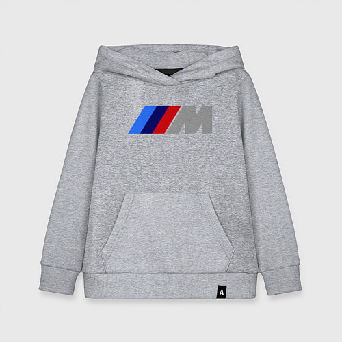 Детская толстовка-худи BMW M / Меланж – фото 1