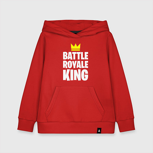 Детская толстовка-худи Battle Royale King / Красный – фото 1