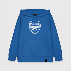 Толстовка детская хлопковая FC Arsenal, цвет: синий