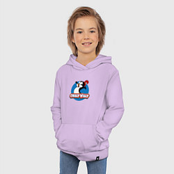 Толстовка детская хлопковая Chilly Willy, цвет: лаванда — фото 2