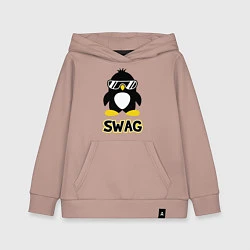 Детская толстовка-худи SWAG Penguin